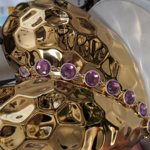 Whbm Gold Brass Necklace - Picture 2 of 3